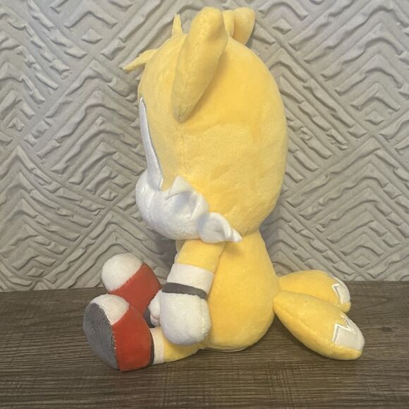Tails Kidrobot Phunny Soft Yellow Plush Doll Toy Sonic the Hedgehog Movie 8 Inch - Picture 2 of 6